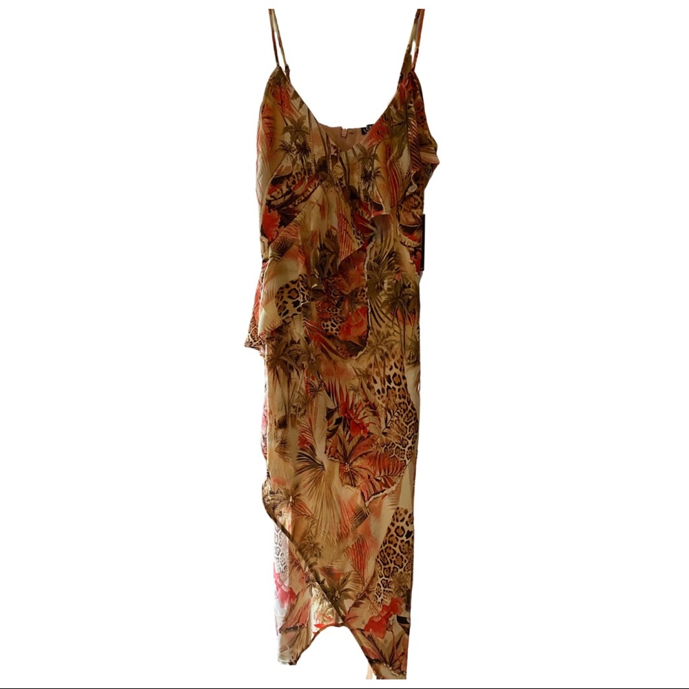 Animal print dress